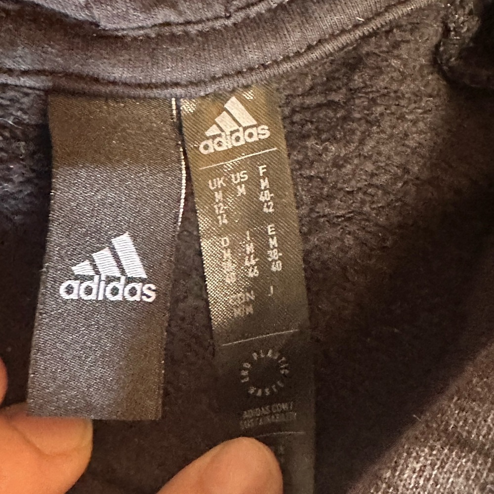 Black Hoodie with Front Pocket - Picture 4 of 5